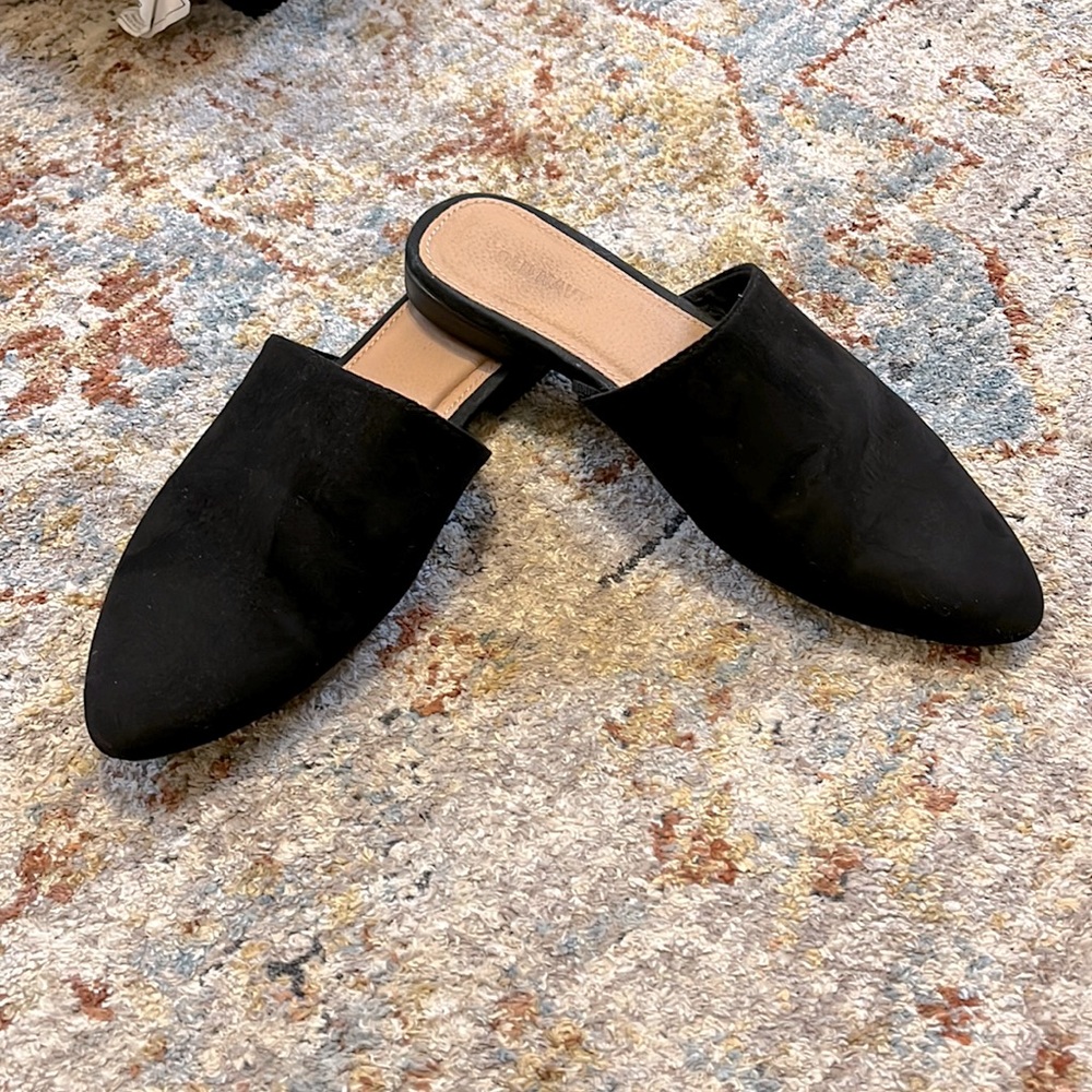 Old Navy Suede Mules
